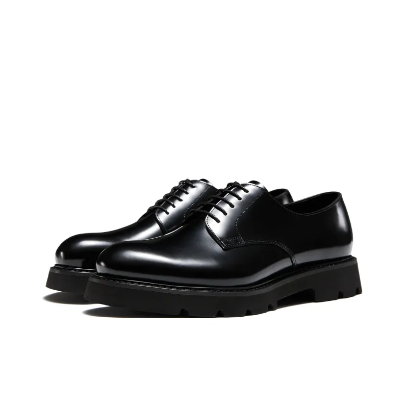 TRUFFAUT Oversized Derby Shoes Casual Shoes Men's Black-1