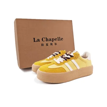 La Chapelle Campus White Sneakers Cushioning Lightweight Low Top Skateboard Shoes Women's