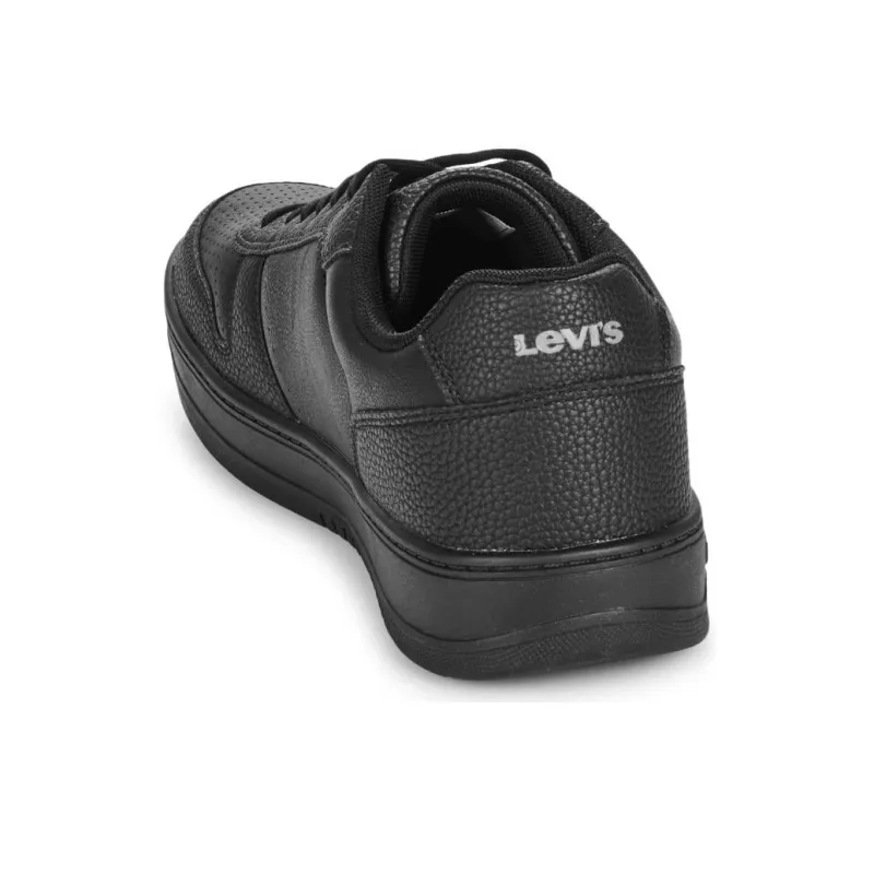 Levi’s Tossud Cushioning Low-Top Skateboard Shoes Men's Black-3