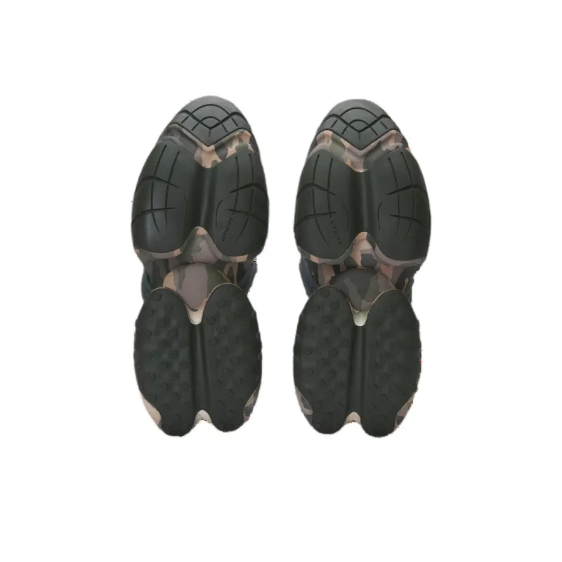 BALMAIN Unicorn Low Camouflage Print Trainers-5