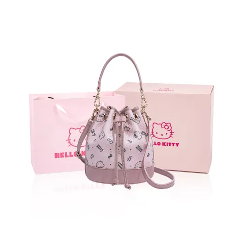 MESUCA Sanrio Hello Kitty Series PU Handbag Regular Women's Pink/Brown/Ecru/Black