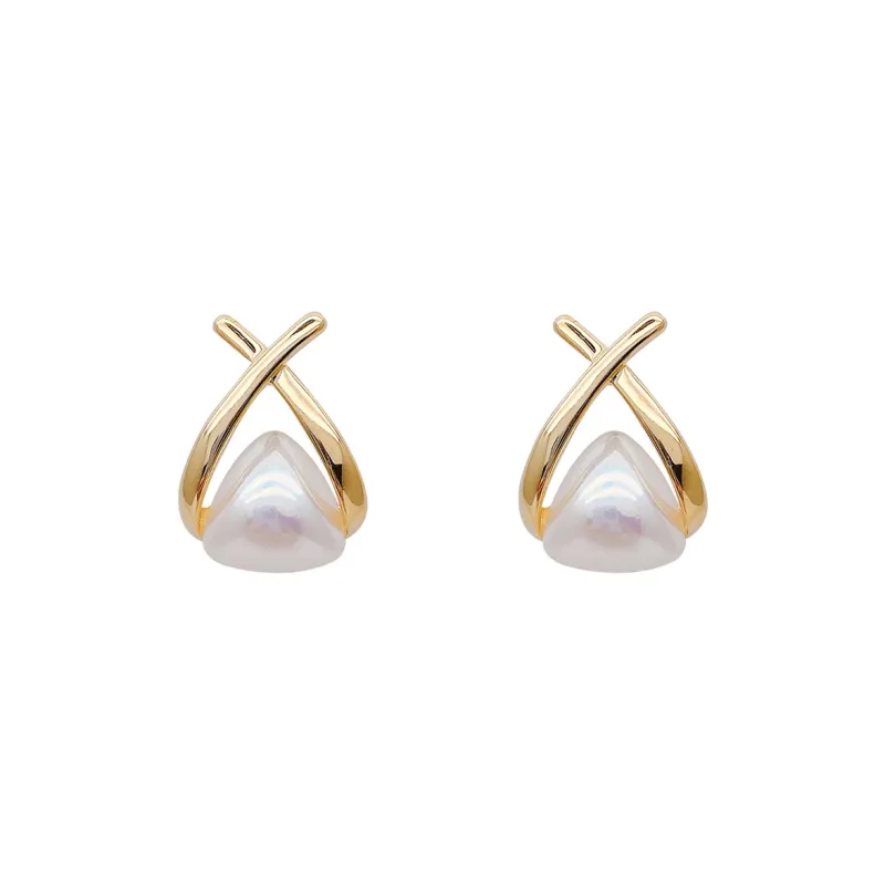 CHIMERA Alloy Electroplated Hoop Earrings Jewelry Accessories Women's-0