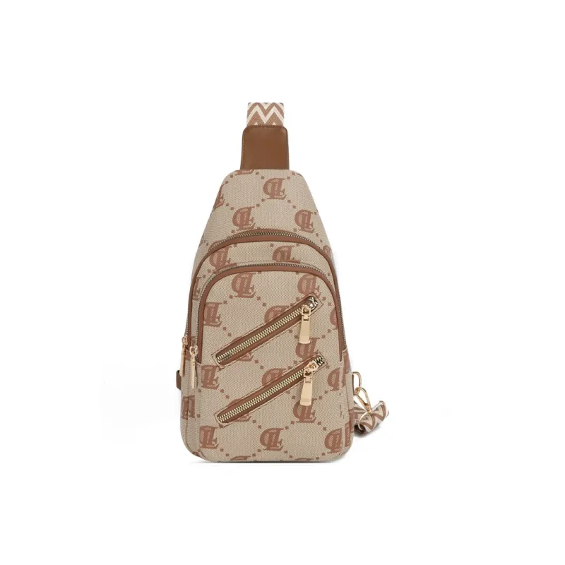 Yalu PU One Shoulder Crossbody Bag, Sling Bag Tubas Women's Khaki/Blue/Coffee-20