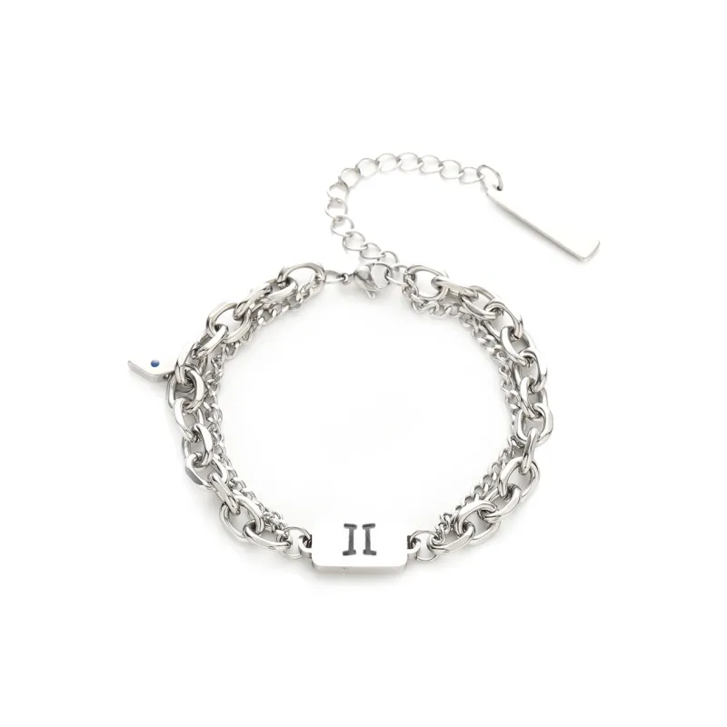 AKAK Titanium Steel Bracelets Unisex-12