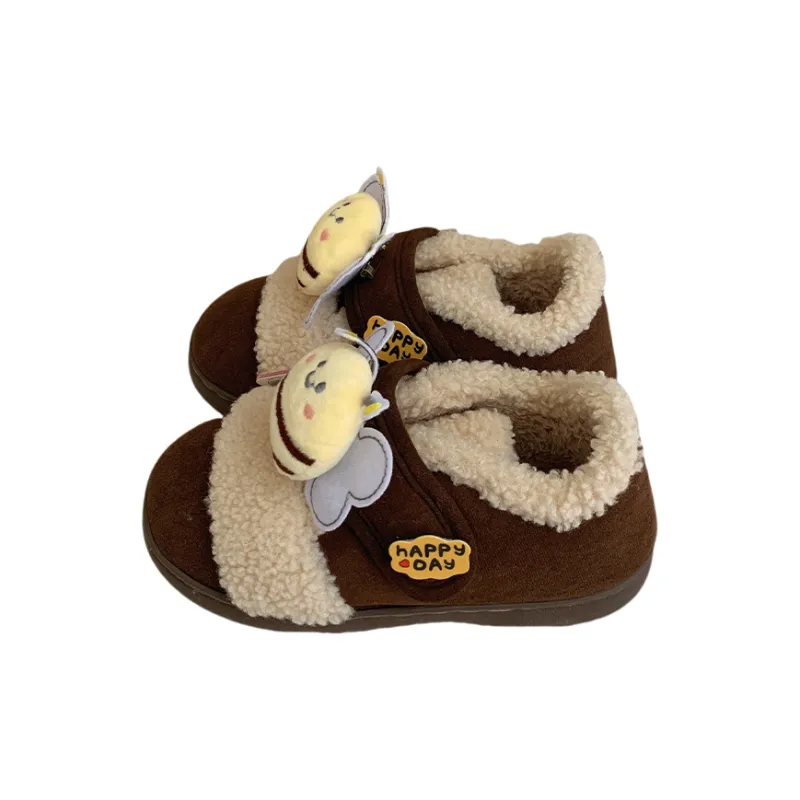 SHIGUDE Home Slippers Unisex Black/Dark Coffee/Light Brown-18