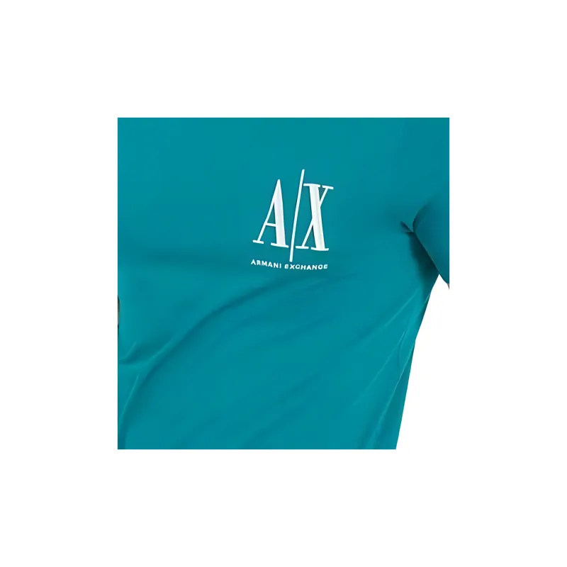 ARMANI EXCHANGEAE T Shirt Men's Turquoise-5