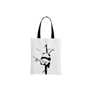 AOSONG Suede Tech Fabric Handbag Shoulder Bag Regular Unisex White Panda