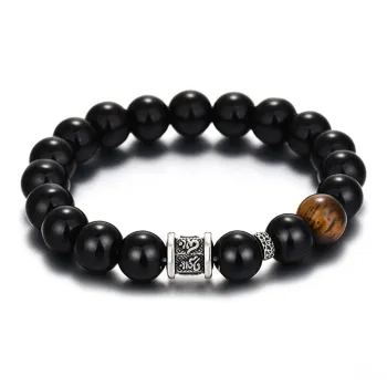 ZOKS Jade Bracelets Men