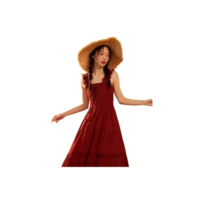 ZIHAN Sleeveless Dresses Women's-4