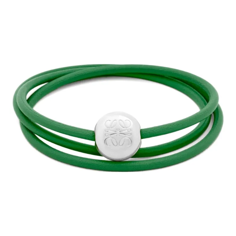 LOEWE Calfskin Bracelets Unisex Tropical Green-0