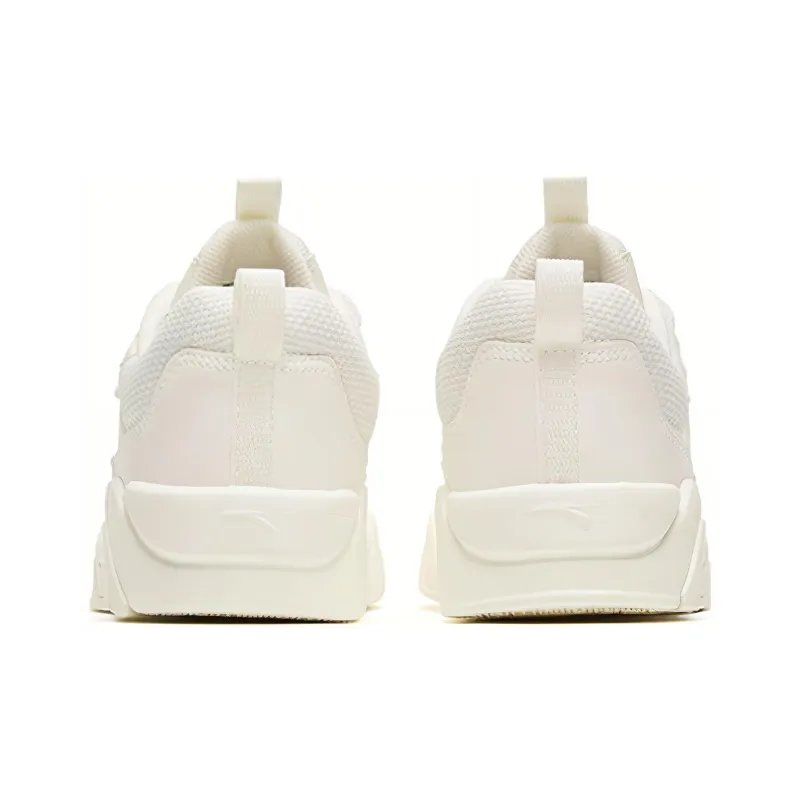 Anta Flame 3.0 Non slip Lightweight Low Top Skateboard Shoes Men's White-3