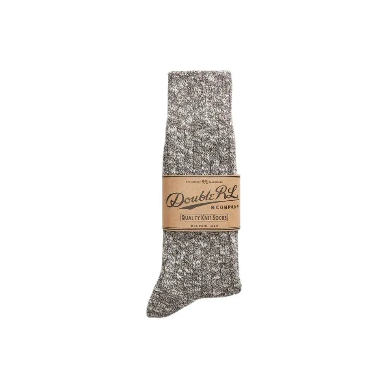 Polo Ralph Lauren SS24 Knee-High Socks Men's 1 Pack Dark Brown-1