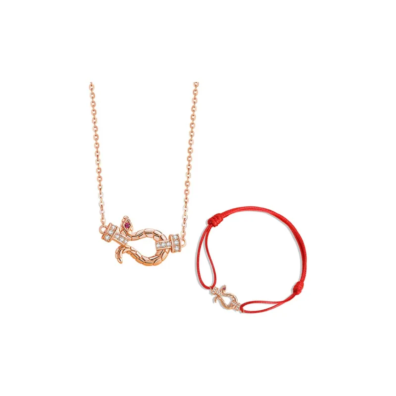 Suddenly Lucky 925 Sterling Silver Necklaces Women's-9