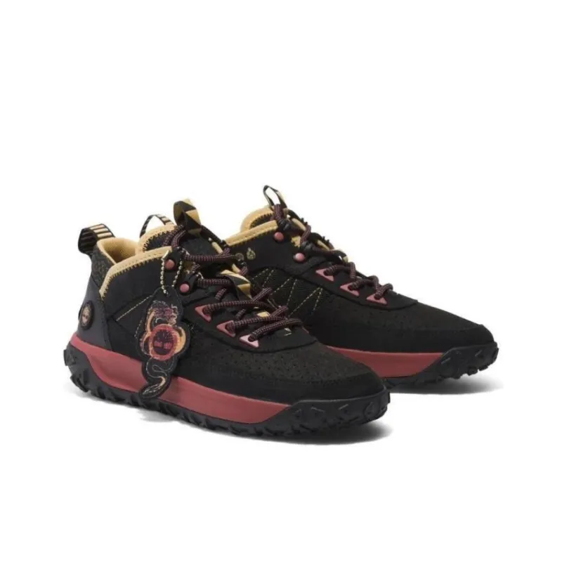Timberland Greenstride Motion Anti Slip Wear Resistant Low Top Casual Shoes Women's Black-1