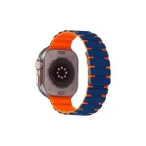 Omi Two-Tone Magnetic Strap, Blue Orange