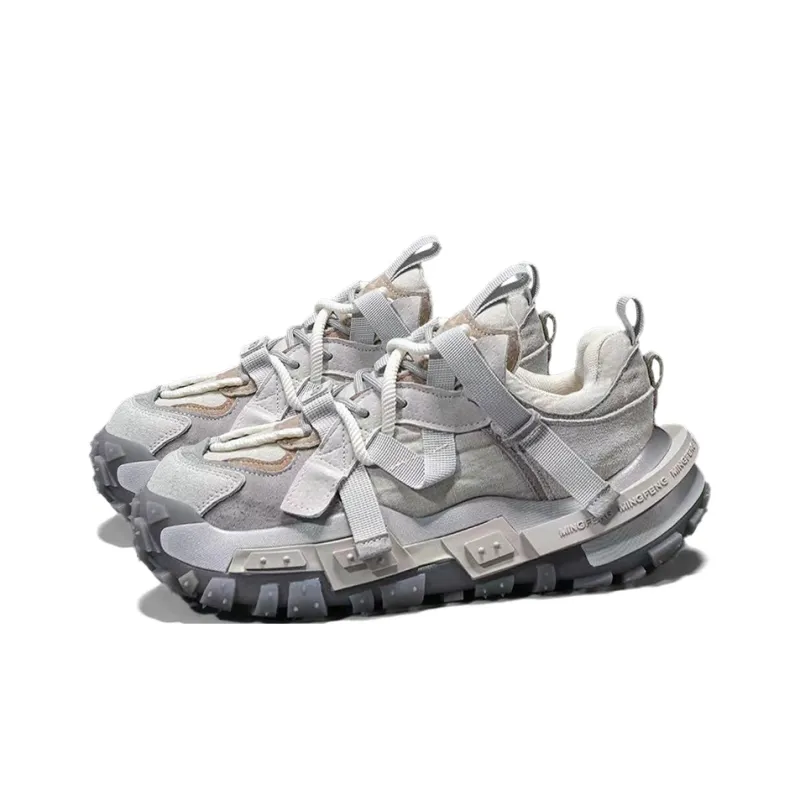 Legaco Chicken Cushioning Anti-Slip And Wear-Resistant Height Increasing Low-Top Chunky Sneakers Men's-3