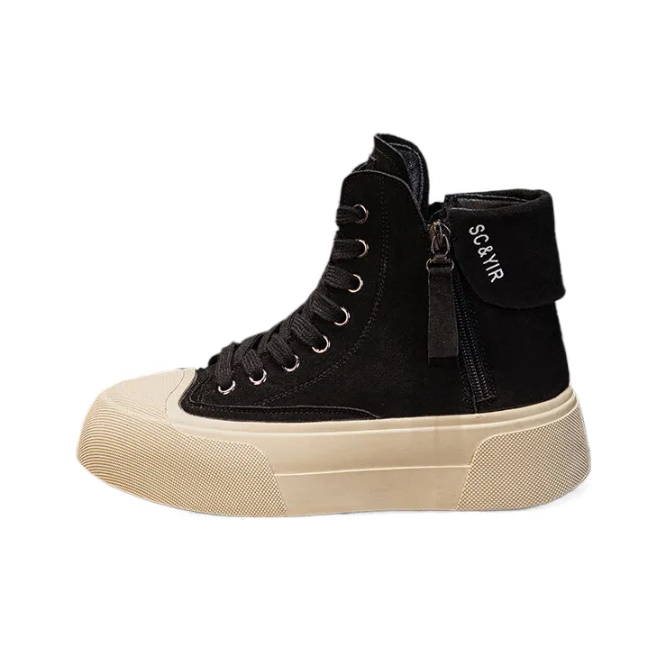 The Mystery Of Glamour High Top Casual Shoes Women's-12