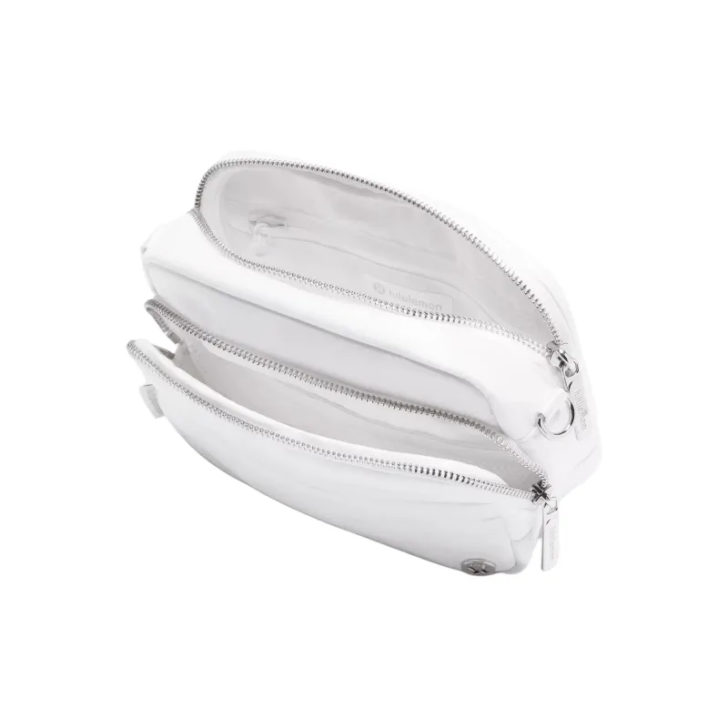 Lululemon Everywhere Nylon Shoulder Bag Crossbody Bag Regular Women's White-1