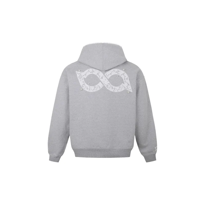 BIPOLAR Sweatshirt Unisex Heather Gray Black-1