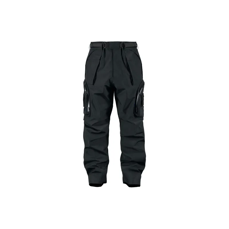 REINDEE LUSION Windbreaker Pants Unisex Black-7