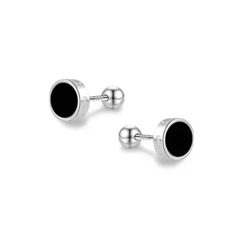 ETAHLOVE Sterling Silver Stud Earrings Unisex Date Confession Birthday Surprise Anniversary Commemoration