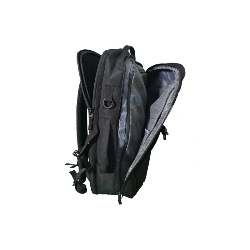 ANTLER Fabric Backpack Large Size Men's Black-2