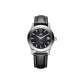 S5099.1802.011.08 (Black Dial Black Leather Strap)