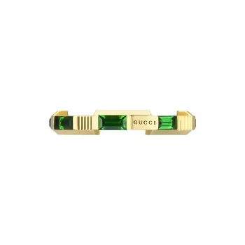 GUCCI Rings Unisex Gold/Green