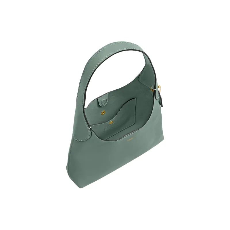COACH Brooklyn Grain Leather Handbag, Shoulder Bag Tubas Women's Sage-1