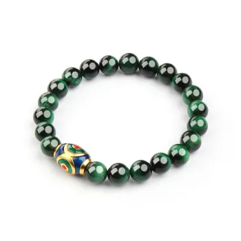 Moon Jewelry Tiger's Eye Stone Jade Bracelets Unisex