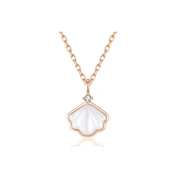 CHIEMOT S999 Fine Silver Collarbone Chain Women's
