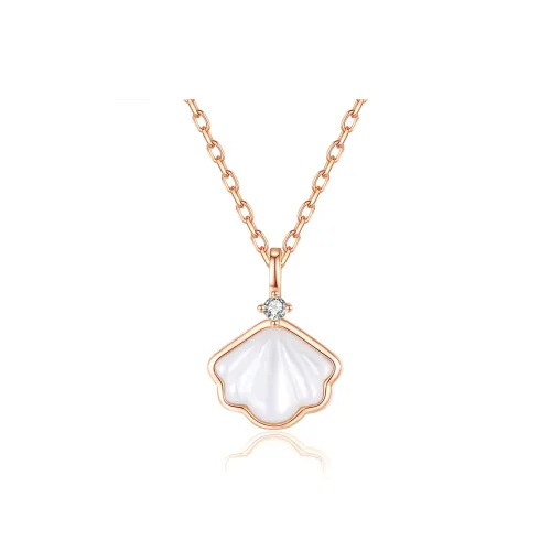 CHIEMOT S999 Fine Silver Collarbone Chain Women's