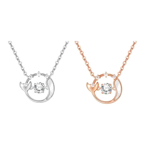 CHIEMOT S925 Silver Collarbone Chain Women's