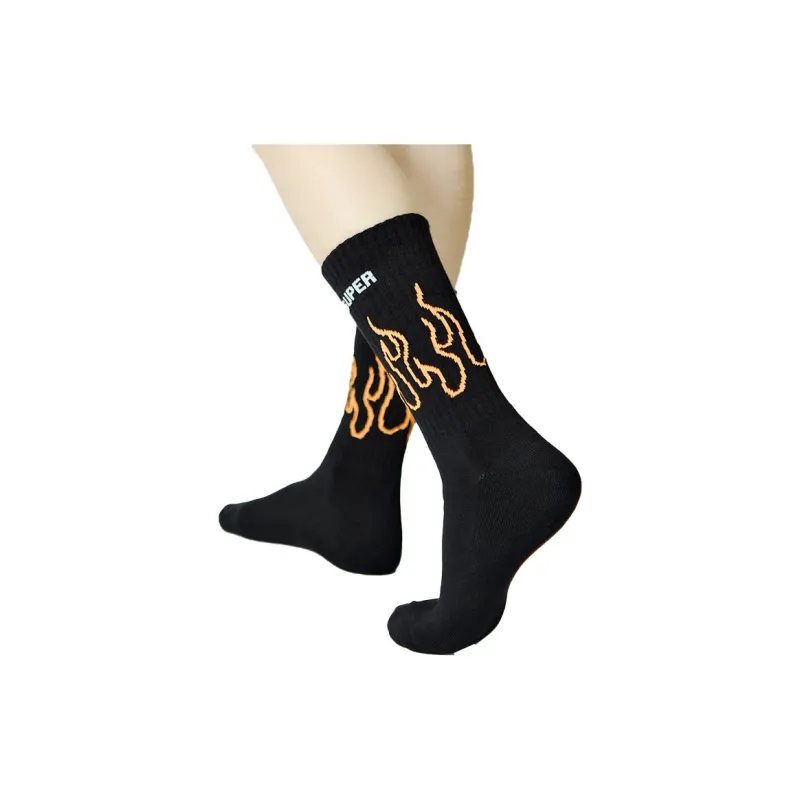 Vision Of Super Knee High Socks Unisex 1 Pack Black-1