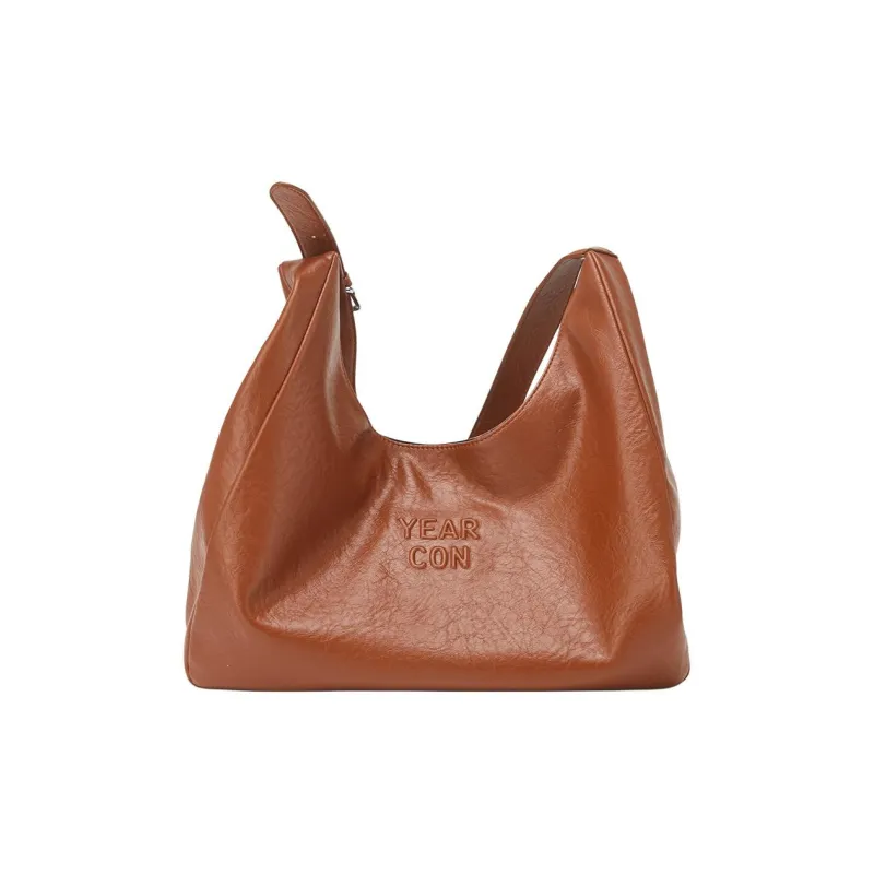 YEARCON Synthetic Leather Tote Bag Shopping Bag Crossbody Bag Shoulder Bag Large Size Women's-0
