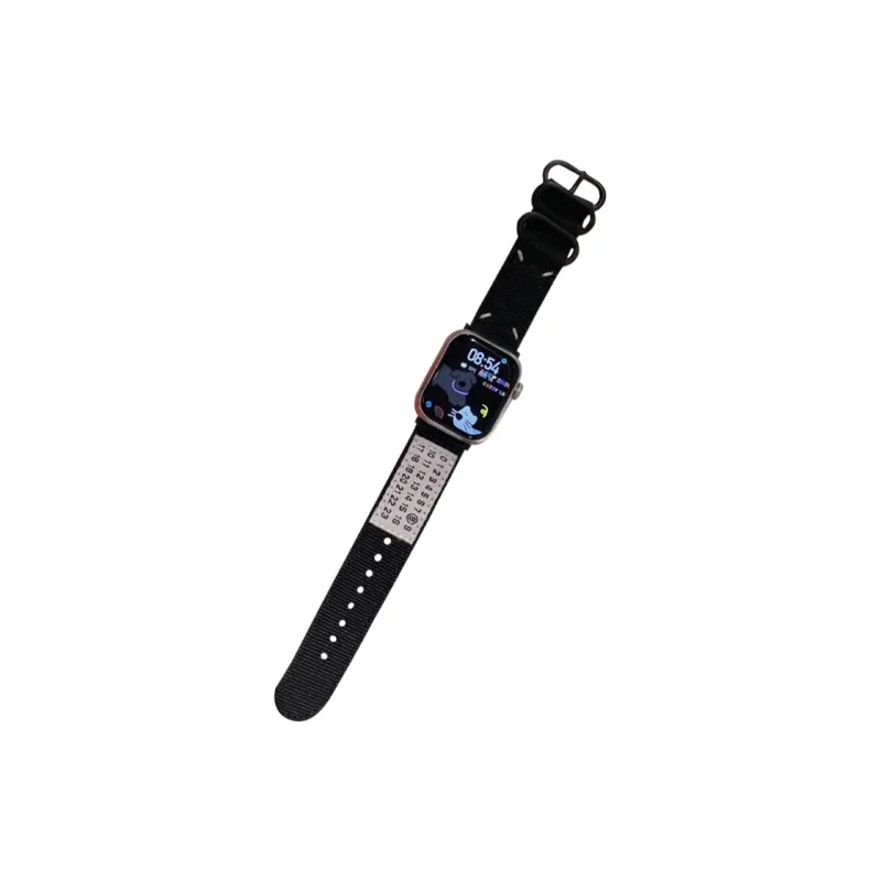 MSSM Watch Band Apple Compatibility Canvas Material-4