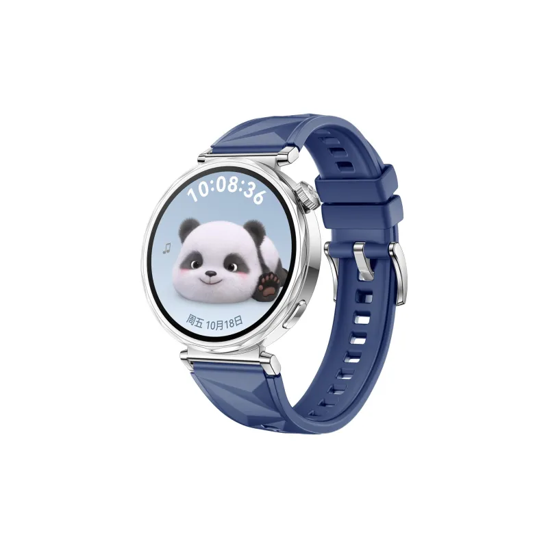 CHRROTA Compatibility Huawei GT5 GT4 Strap Women's Elegant 18mm Silicone Strap Watch Bands-4