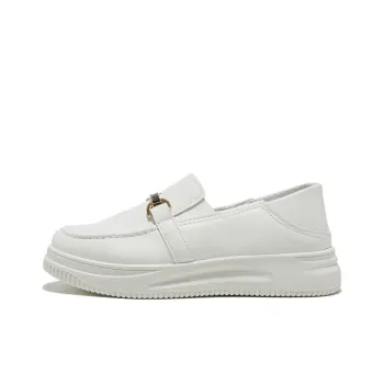 Little Red Man Loafers Women's White