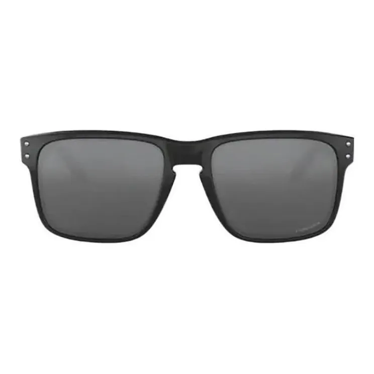 Oakley Plastic Square Sunglasses Men's Black-1