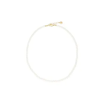 Rita Monica Brass Necklaces Women's White