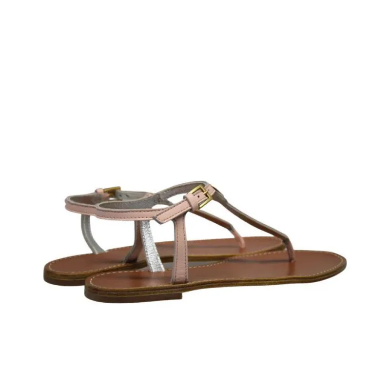 INES DE LA FRESSANGE One Strap Sandals Women's Brown-3