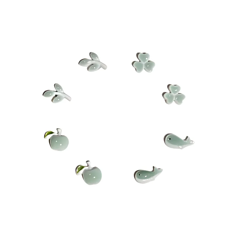 JOYDINNY Alloy Stud Earrings Women's-5