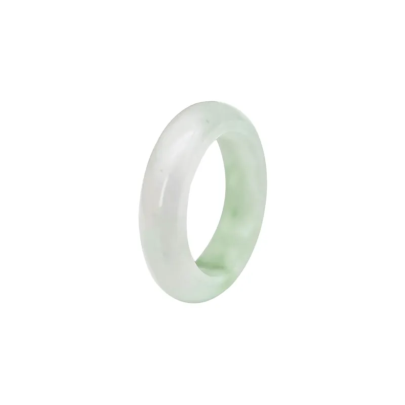 CUIYURIJI Glutinous Jade Jadeite Rings Unisex-0