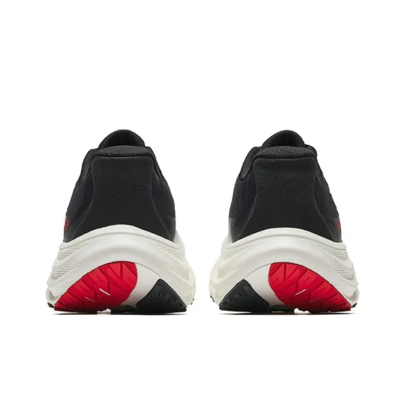 Anta Anti Slip And Wear Resistant Rebound Low Top Casual Running Shoes Men's White Black Red-3