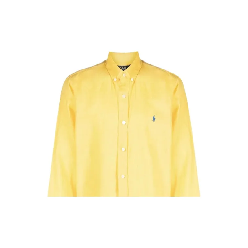 Polo Ralph Lauren Shirt Men's Yellow-4