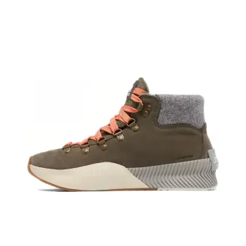 SOREL Mid-Top Casual Shoes Women's Green Gray