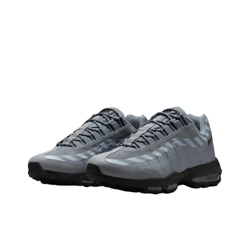 Nike Air Max 95 Ultra Caution Strip Black Chrome Grey-2