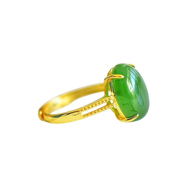 Jade Ink Love Fashion Minimalist Style Versatile Jasper Unisex-1
