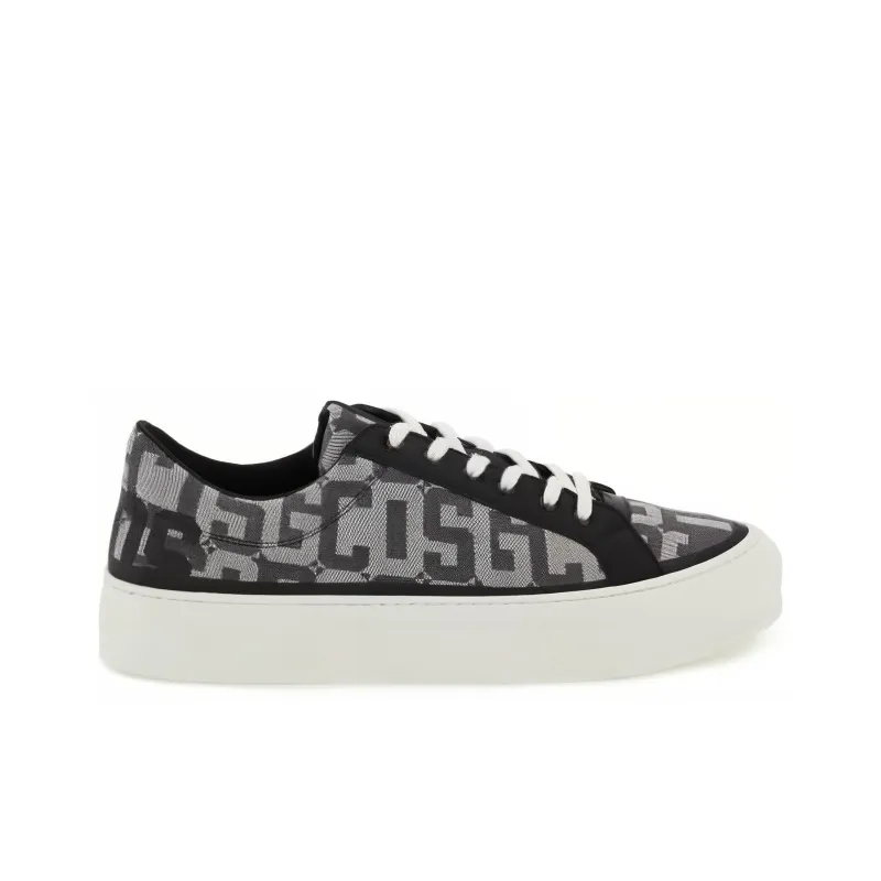 GCDS Logo-print Low-top Sneakers-1