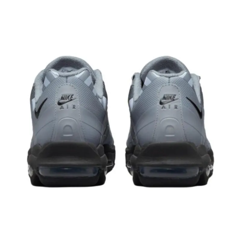 Nike Air Max 95 Ultra Caution Strip Black Chrome Grey-4